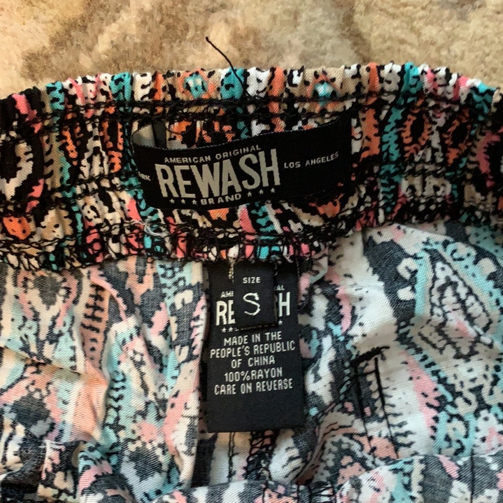 Rewash Patterned Shorts - Picture 6 of 6
